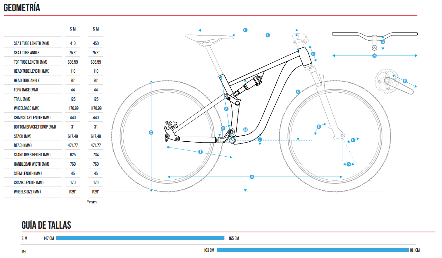 Bicicleta Giacinto Cross Country