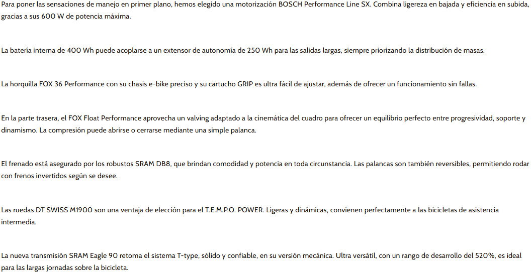 Commencal Tempo Power Essential Eagle
